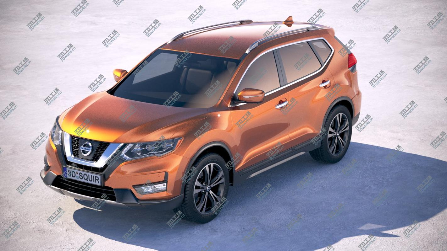 images/goods_img/20210319/Nissan X-Trail Crossover 2018 3D model/2.jpg
